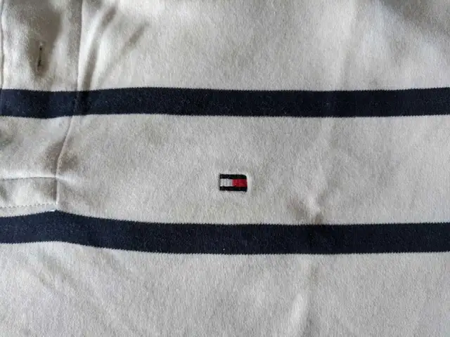 Tommy Hilfiger Striped Polo Shirt Men's XL in Men's in Oshawa / Durham Region - Image 3