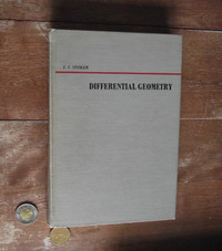 Manual Math : Differential Geometry - J. J. Stoker - 1969 Wiley