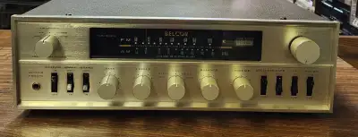 BELCOR FAX-600S VINTAGE SOLID STATE STEREO RECEIVER, View more