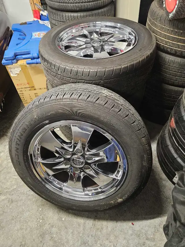 20" chrome escalade rims in Tires & Rims in Dartmouth - Image 3