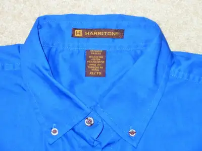 HARRINGTON’S MEN’S DRESS CASUAL SHORT SLEEVE… XL, View more