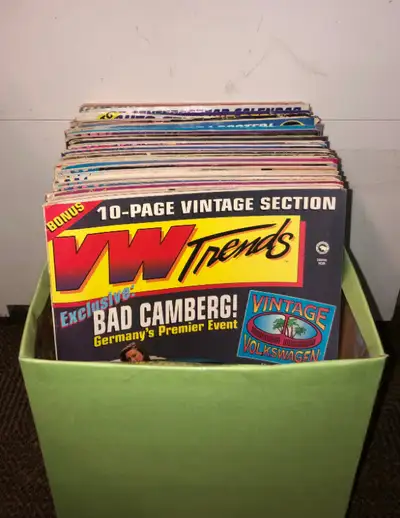 Vintage Volkswagen Magazines - $5 Each See Issues Below: -Dune Buggies and VWs - Billy Fielder's Tex...