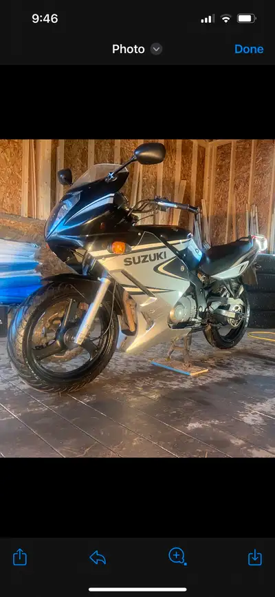 Perfect starter bike. Runs great and was well maintained. No longer riding this bike, but is road re...