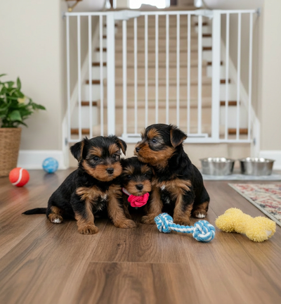 Yorkie Puppies Available – Female & Males Ready, View more