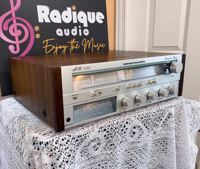 Vintage Marantz 50 WPC Stereo Receiver	MR 1150 in Stereo Systems & Home Theatre in Ottawa - Image 4