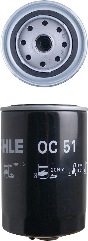 Mahle OC51 Oil Filter VW Audi Volvo - NEW! in Engine & Engine Parts in Calgary