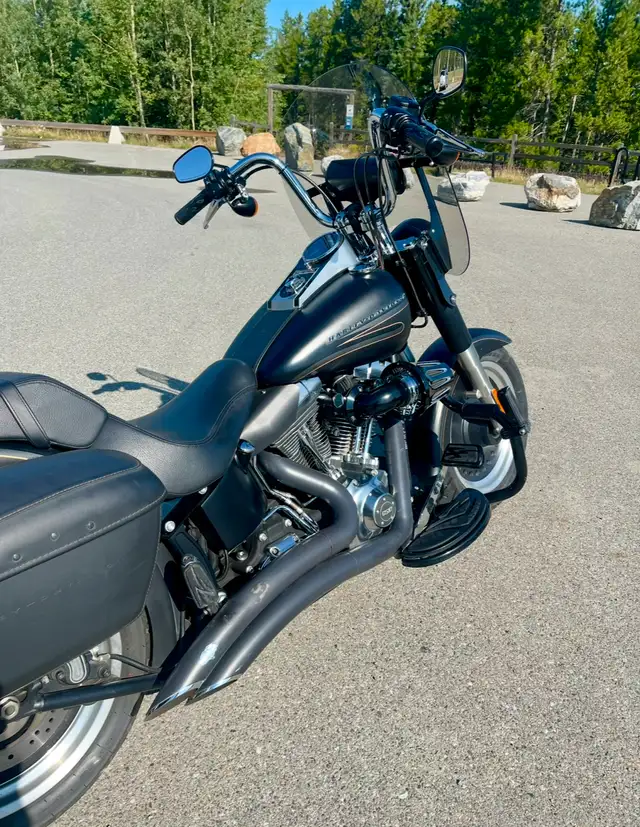 2012 Harley Davidson FatBoy Lo in Street, Cruisers & Choppers in Whitehorse - Image 4