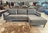 3 Seater Velvet Sectional Sofa !!!