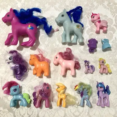 Lot of My Little Pony characters , View more