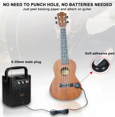 Microphone for guitar pickup, View more