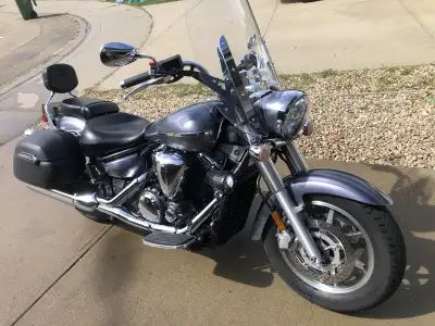 I have my 2008 Yamaha V-Star XVS 1300 touring for sale. The motorcycle was purchased new locally. Wa...