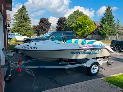 1996 SEA DOO CHALLENGER. 110 HP Single Engine. Good Condition-Very Clean. Brand New Seats 2 yrs. ago...