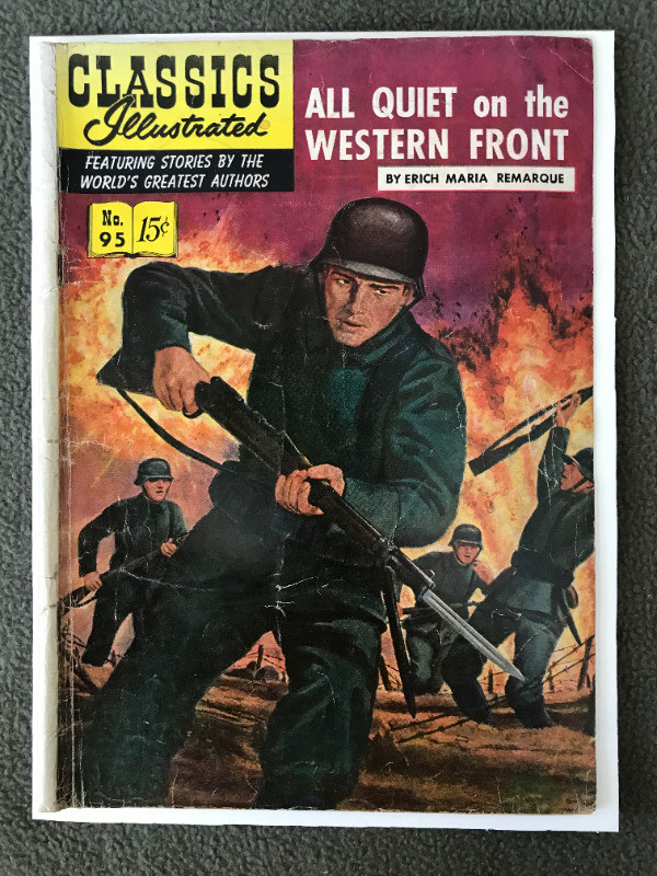 Classics Illustrated #95 All Quiet on the Western Front in Comics & Graphic Novels in Bedford