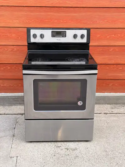 Whirlpool Stainless Steel Electric Range – 30”, View more