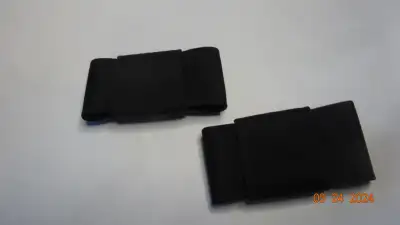 Shoe clip-ons, enhancers,change look to suit outfit , brown blk, Voir plus