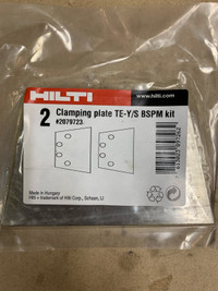 Hilti 2079723 Clamping plate TE-Y/S BSPM - Pair(2)