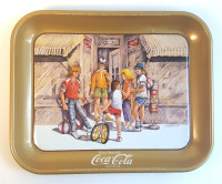 1984 Coca-Cola Tin Tray