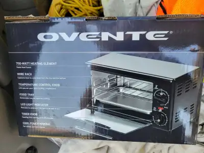 Brand new Ovente toaster oven/ petit four, View more
