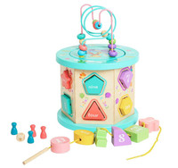 Baby toy. Six Sided Intelligence Box Beads Wooden ($12 to $15)