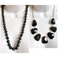 2 black necklaces for $10