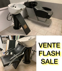 3x 150$ // LAVABOS CHAISES COIFFURE // HAIRDRESSER CHAIRS SINKS