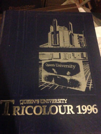Queen's University Tricolour 1996 Yearbook.