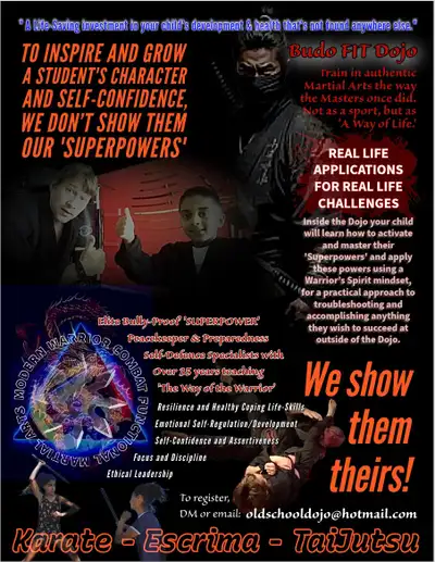 Kids Superpower Karate-Escrima-TaiJutsu Lessons in Milton, View more