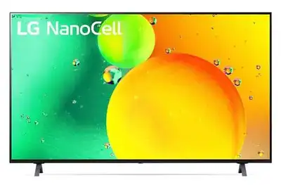 LG 2022 43" 43NANO75UQA 4K UHD NanoCell Smart TV (OPEN BOX), View more