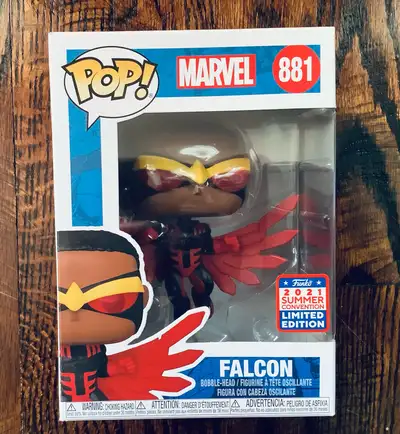 Funko Pop Marvel Falcon #881 - Limited Edition SDCC 2021, View more