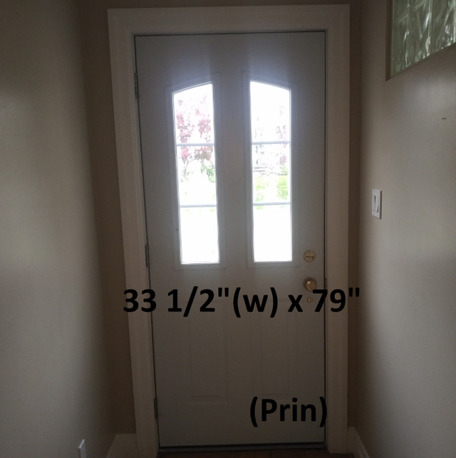 Steel Door - Various Models & Sizes: Plain, Half/Full Lite (a) in Windows, Doors & Trim in Markham / York Region - Image 3