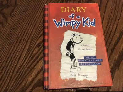 Diary of wimpy kid books one Hard cover $10 Soft cover $5, View more