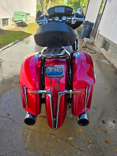 2011 Cory Ness Cross Country, 85000kms. Has Vance and Hines slip ons, diamond cut heads, passenger b...