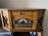 Emerson Record Player, cassette and radio