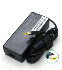 Genuine Lenovo 90W laptop AC charger (Rectangular tip)