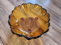 Mid-Century Colony (Indiana Glass) large amber serving bowl
