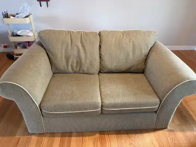 Beige couch, View more