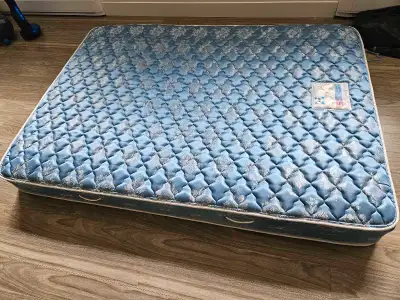 Queen Matress, Twin Box Spring, Adjustable Steel Bed Frame, View more