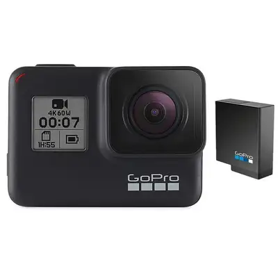 GO-PRO &# BLACK (with screen and app aswell as tons of wicked 4K, View more