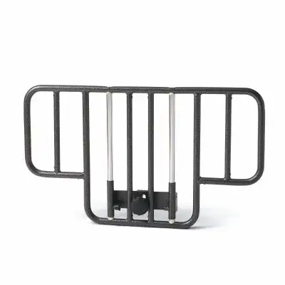 New in box, Medline Universal Half Bed Rails (includes 2 half rails) **Box has some damage from stor...