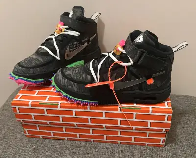 Nike x Off-white Air Force 1 Mid SP Black, View more