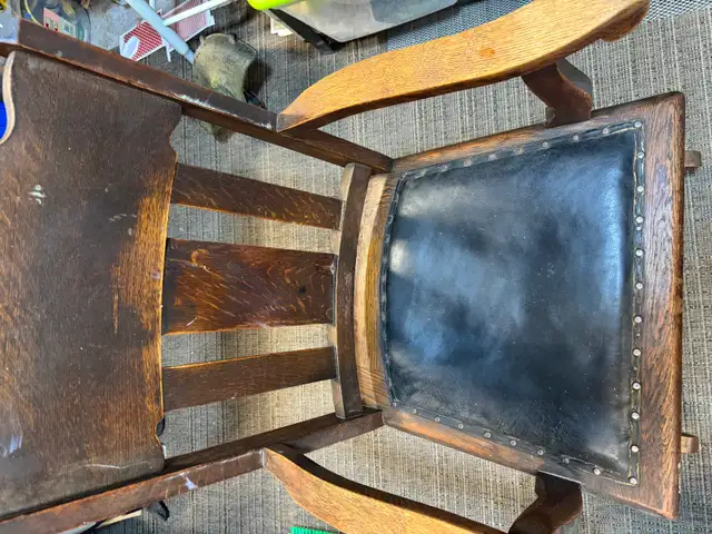 Antique Schierholiz Rocking Chair in Chairs & Recliners in City of Halifax - Image 4