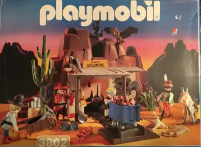 NEW Playmobil McLaren's Goldmine set 3802 from 1994, View more