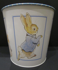 PETER RABBIT NEW GARBAGE CAN
