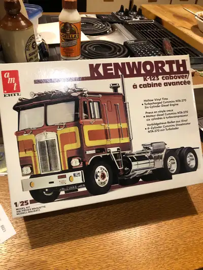 Vintage Kenworth K123 cabover in Mint shape from early 80’s with all parts intact in bags— have many...