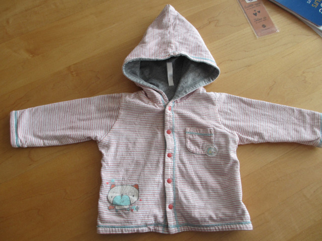 Veste unisexe en coton marque Souris mini (taille 12 mois) SM27 dans Vêtements - 12 à 18 mois  à Ville de Montréal
