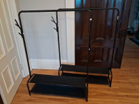 Clothes and shoe racks for free