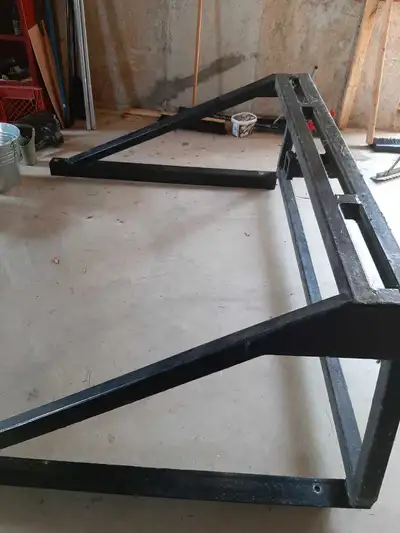 Home made Moose rack I built for 90's style chevy truck...rugged