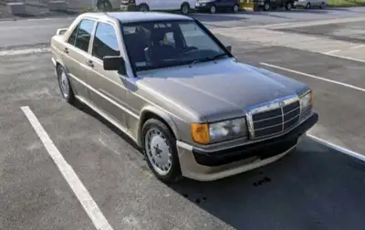 1986 Mercedes-Benz 190E 2.3-16V is equipped with 5 speed manual transmission, dogleg gearbox and lim...