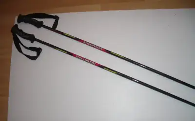batons de ski alpin poles  125 cm  SALOMON composite graphite, View more