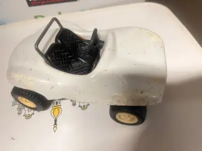 This Tonka car is a real throwback, with a charmingly weathered look that tells tales of playtime ad...